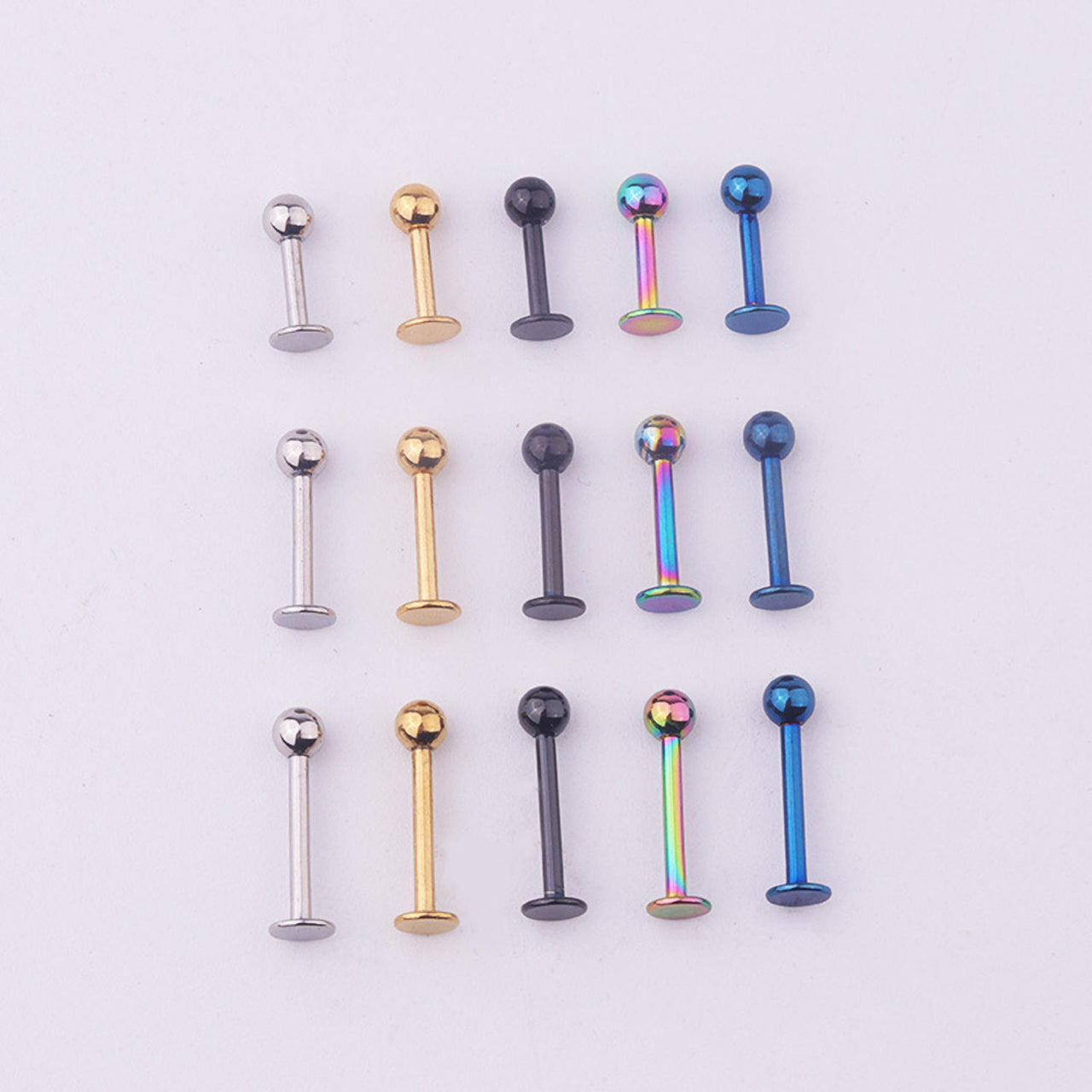 Flat Back Stud Labret