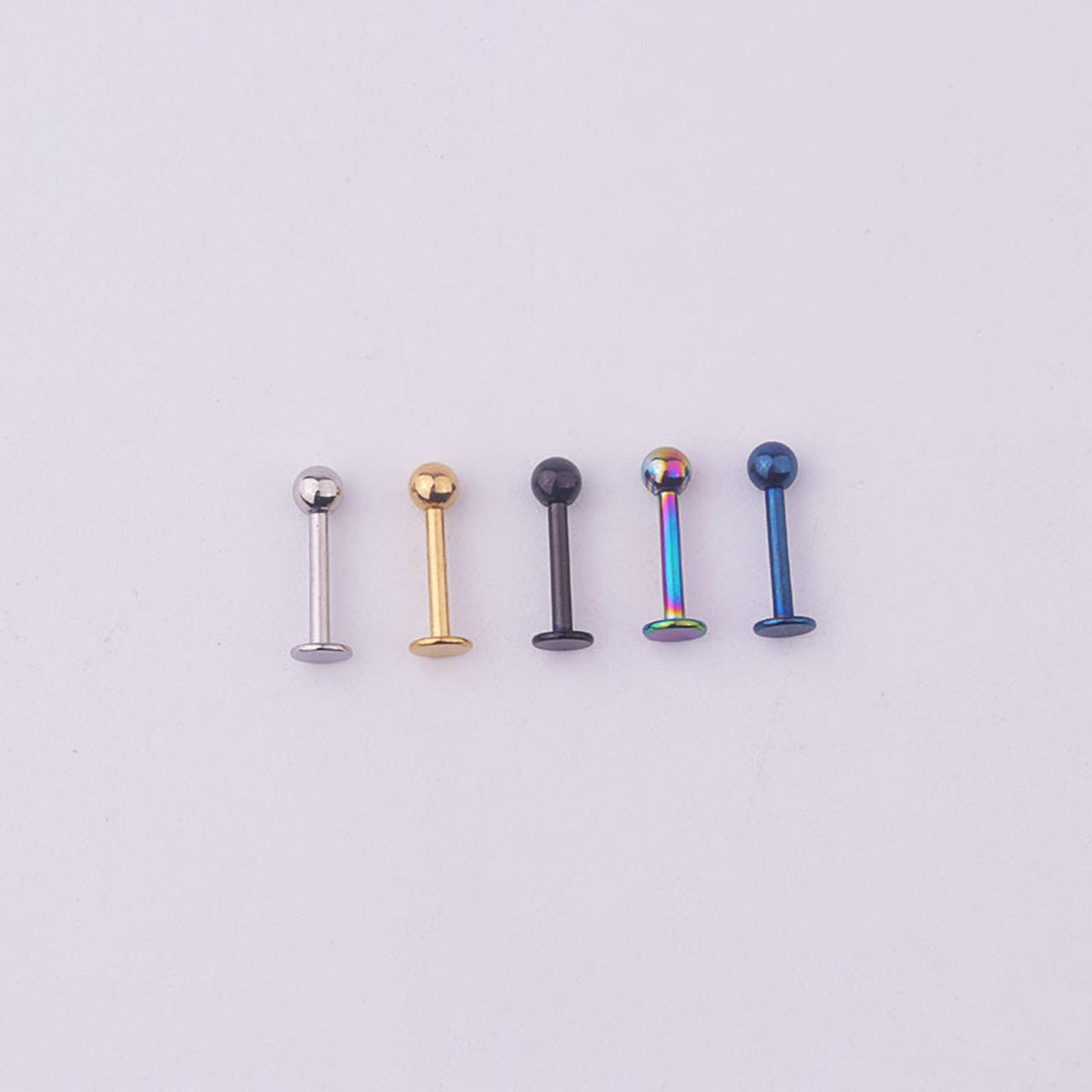 Flat Back Stud Labret