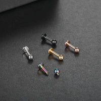 Thumbnail for Flat Back Stud Labret