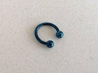 Thumbnail for Blue Externally Threaded Horseshoe