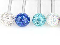 Thumbnail for Coated Crystal Straight Barbell