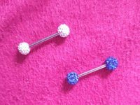 Thumbnail for Coated Crystal Straight Barbell