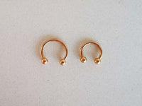 Thumbnail for Rose Gold Externally Threaded Horseshoe - 15% OFF