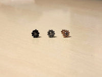 Thumbnail for Set of 3 Flower Attachments with Crystal Centerpiece