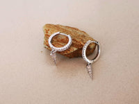 Thumbnail for Silver Delicate Dangle Earrings