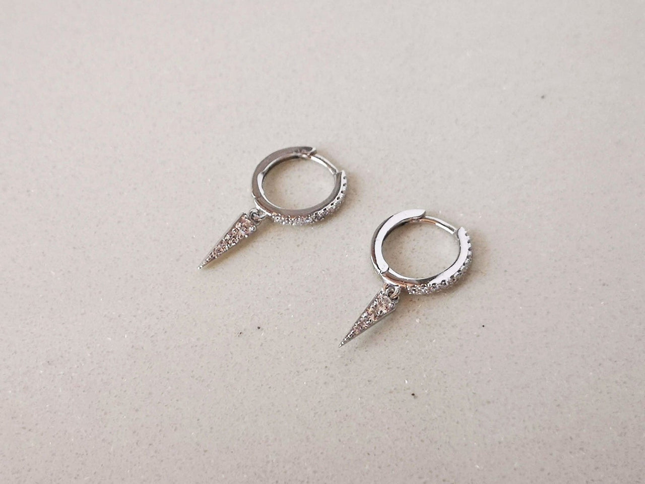 Silver Delicate Dangle Earrings