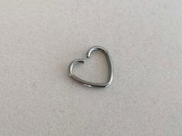 Thumbnail for Silver Heart Shaped Daith Earring