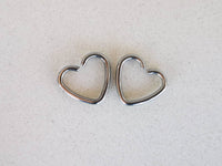 Thumbnail for Silver Heart Shaped Daith Earring