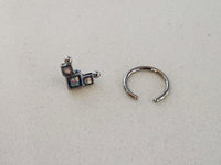 Thumbnail for Silver Statement Captive Bead Septum Ring